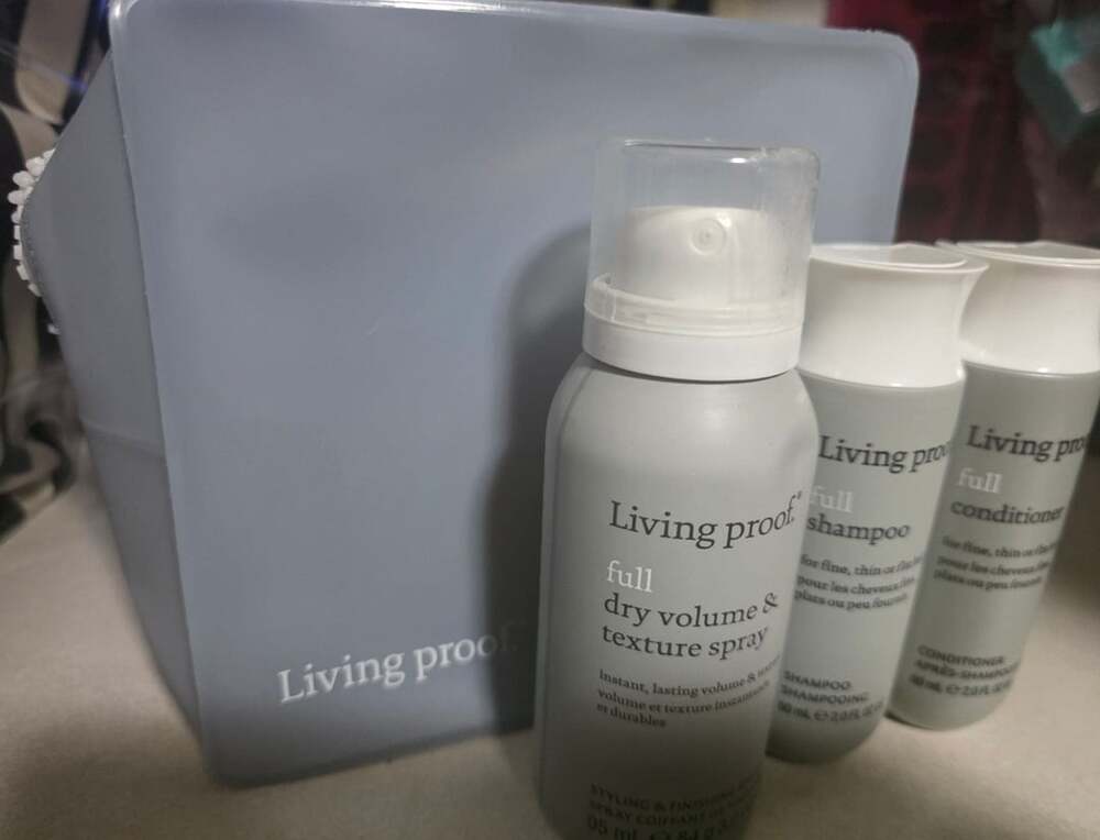 Living Proof Full Hair Trial Kit with Bag